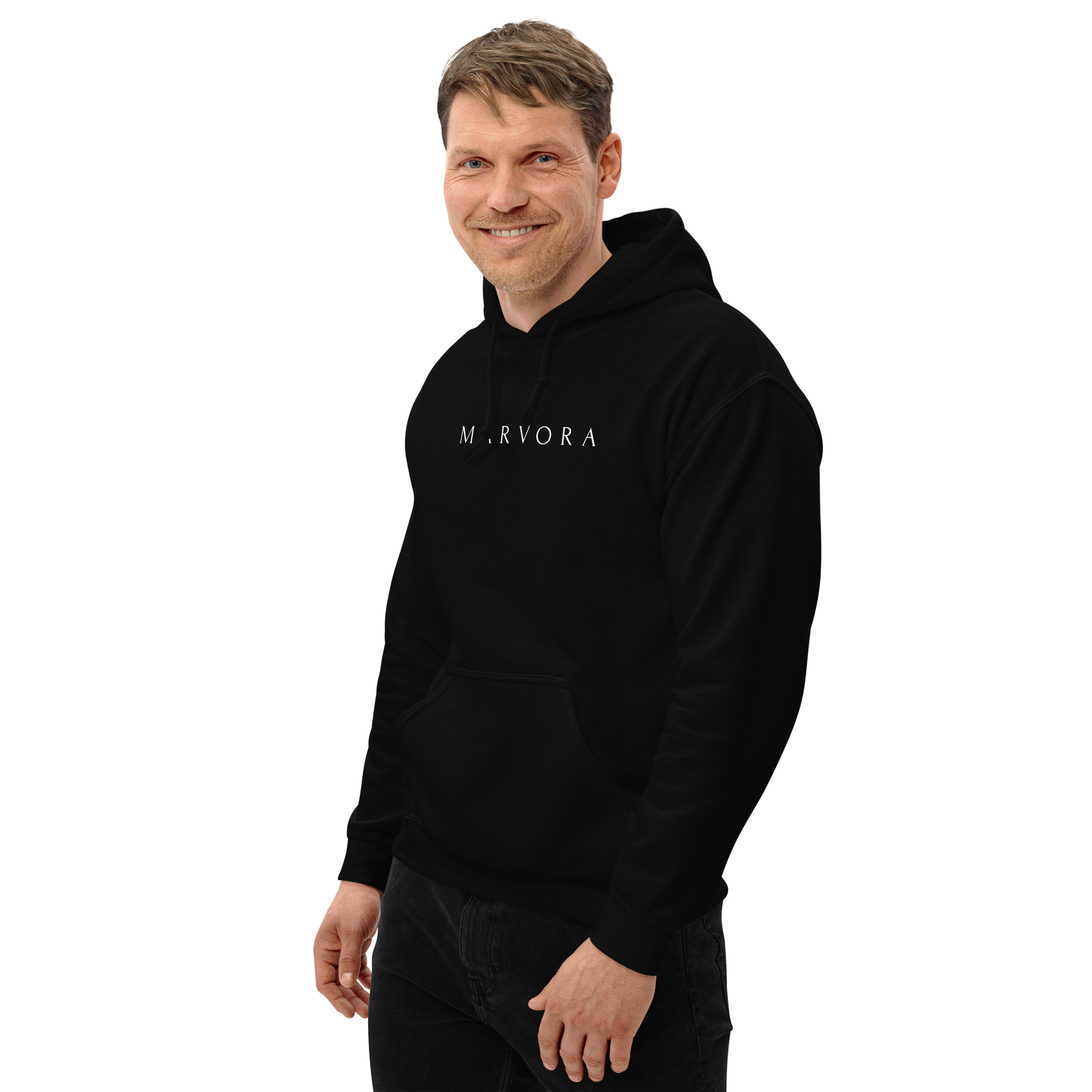 Essential Hoodie - Midnight Black - Imagen 2