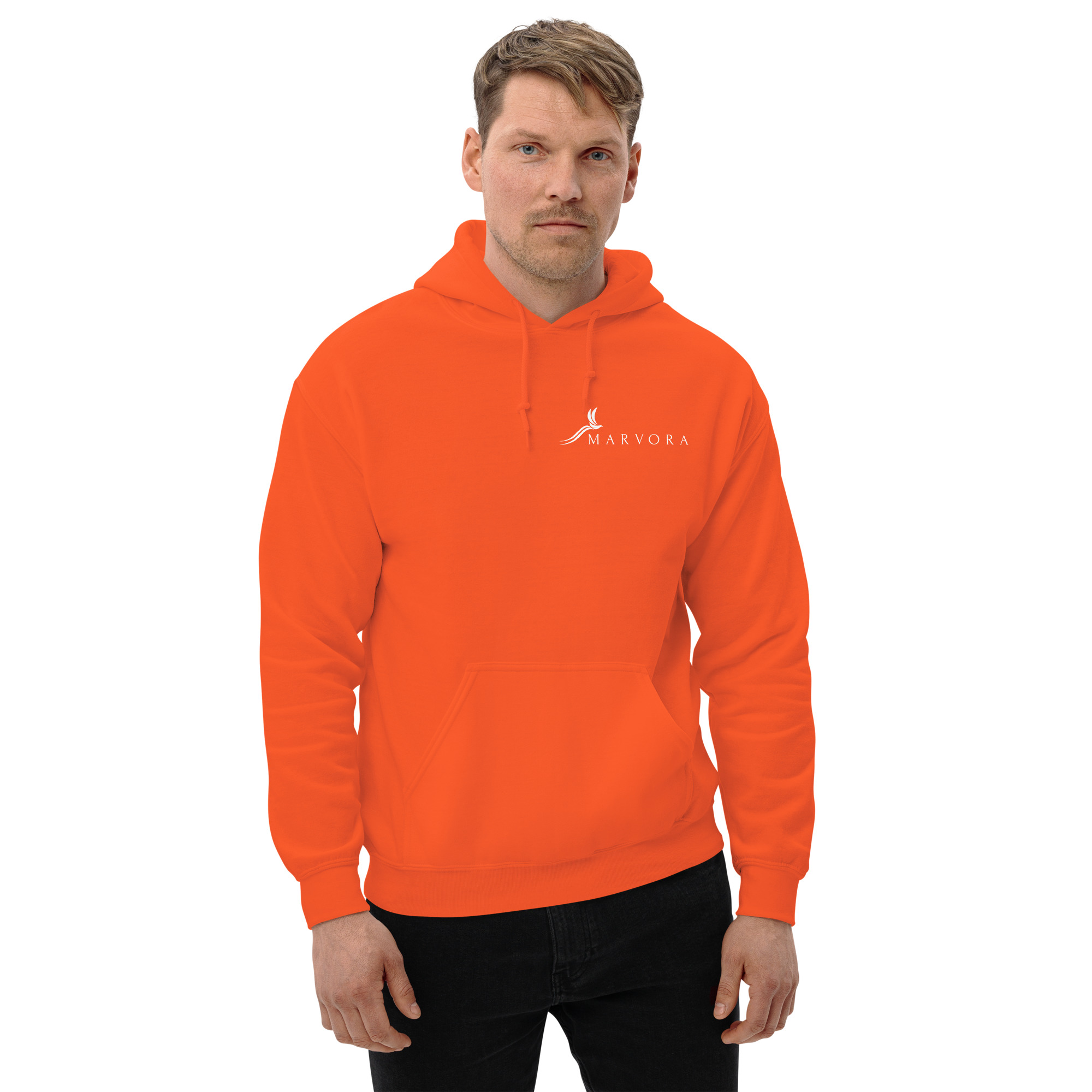 Essential Hoodie - Vibrant Orange