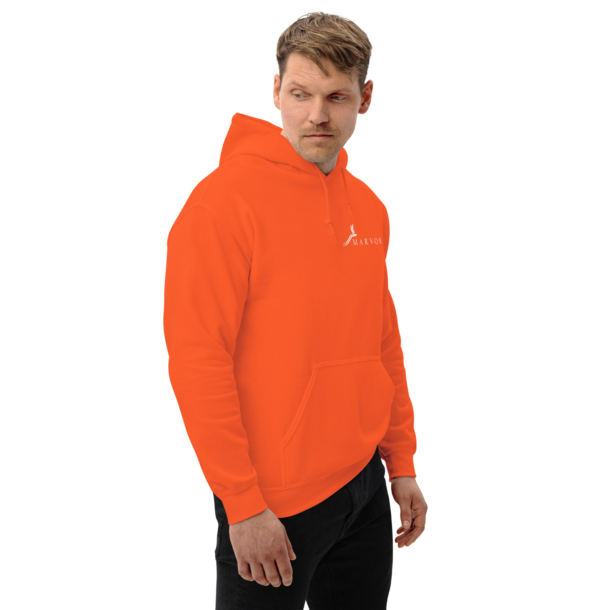 Essential Hoodie - Vibrant Orange - Imagen 2