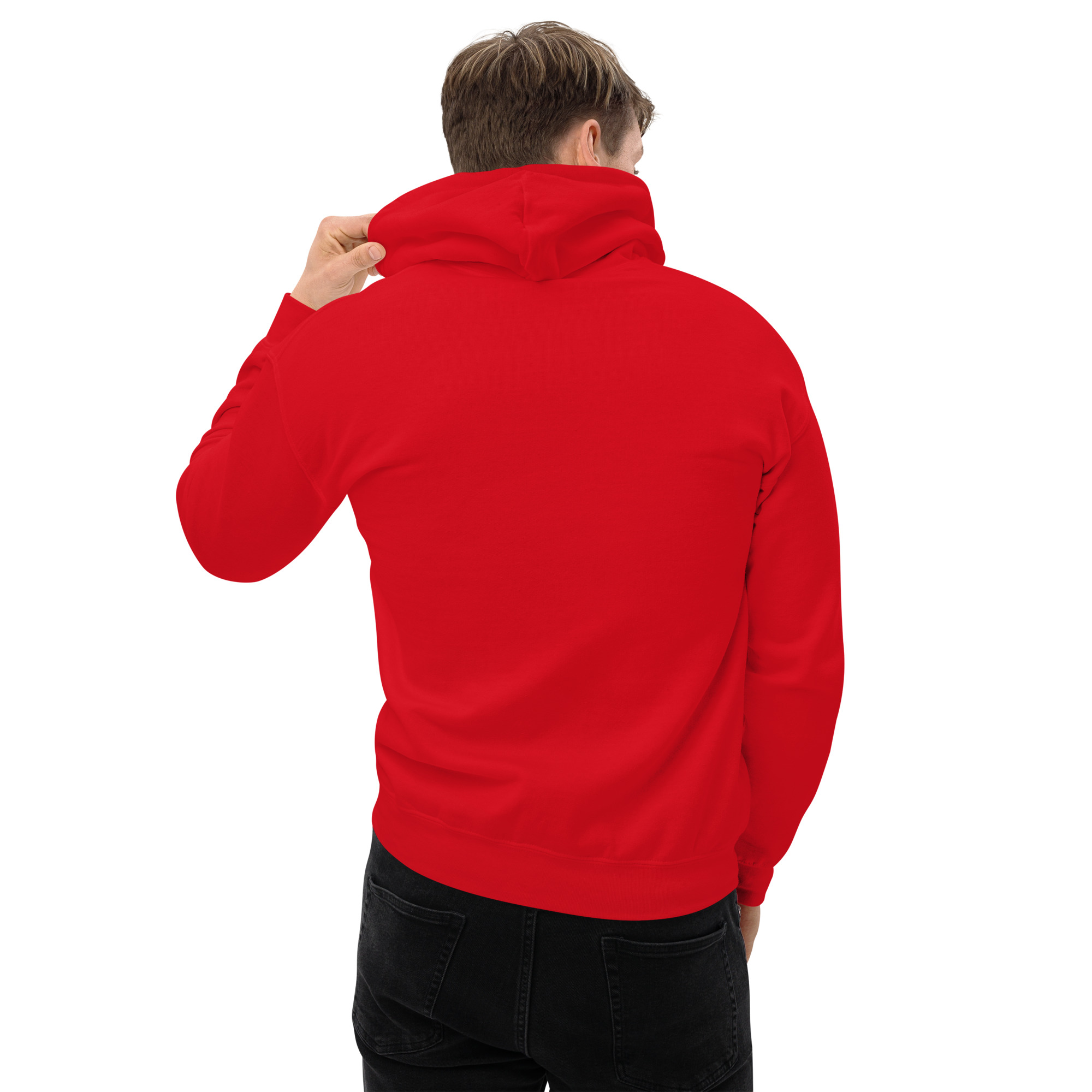 Travel Hoodie - Crimson Red - Imagen 3