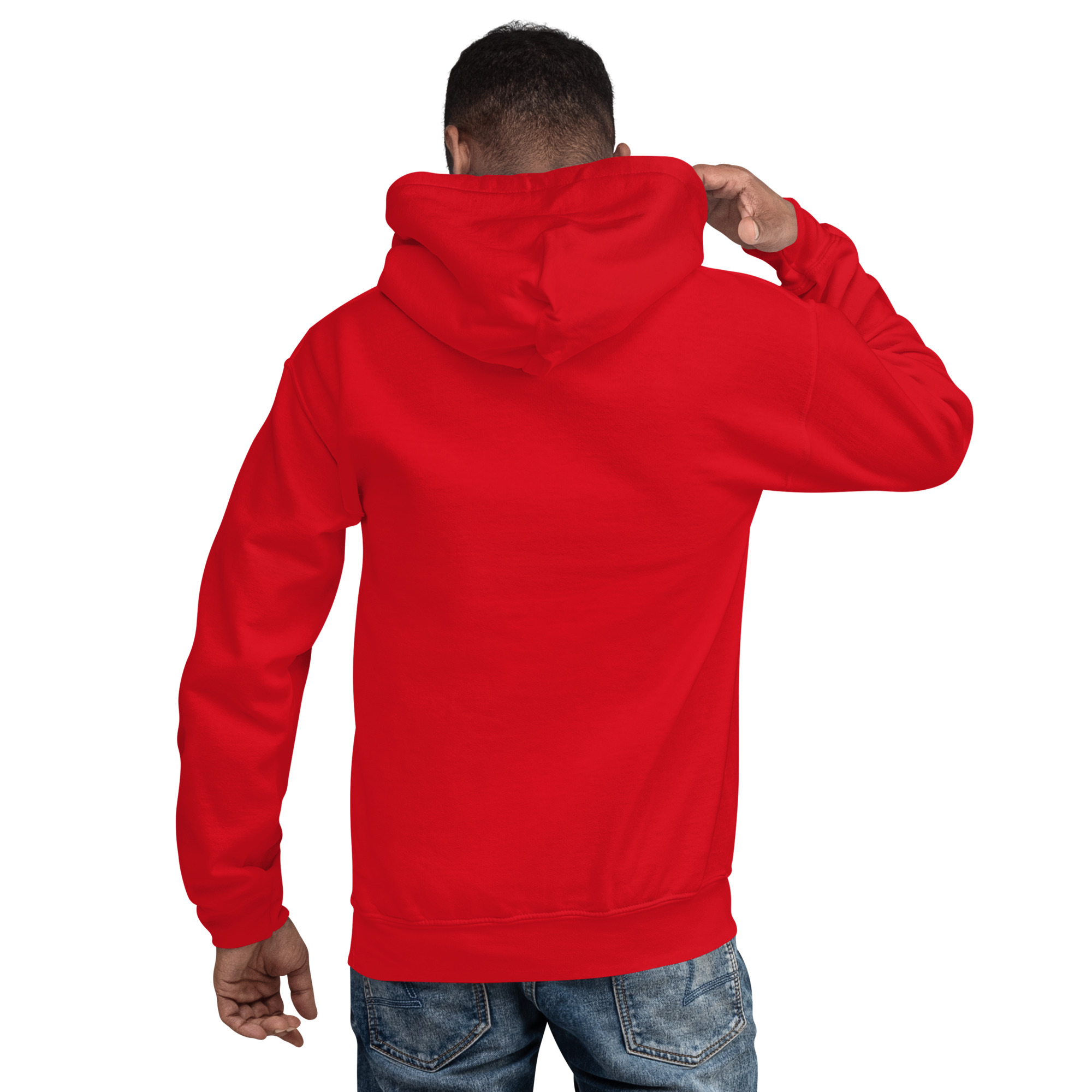 Essential Hoodie - Crimson Red - Imagen 3