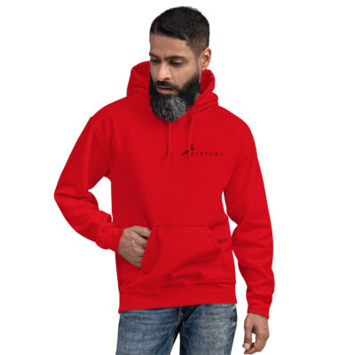Essential Hoodie – Crimson Red