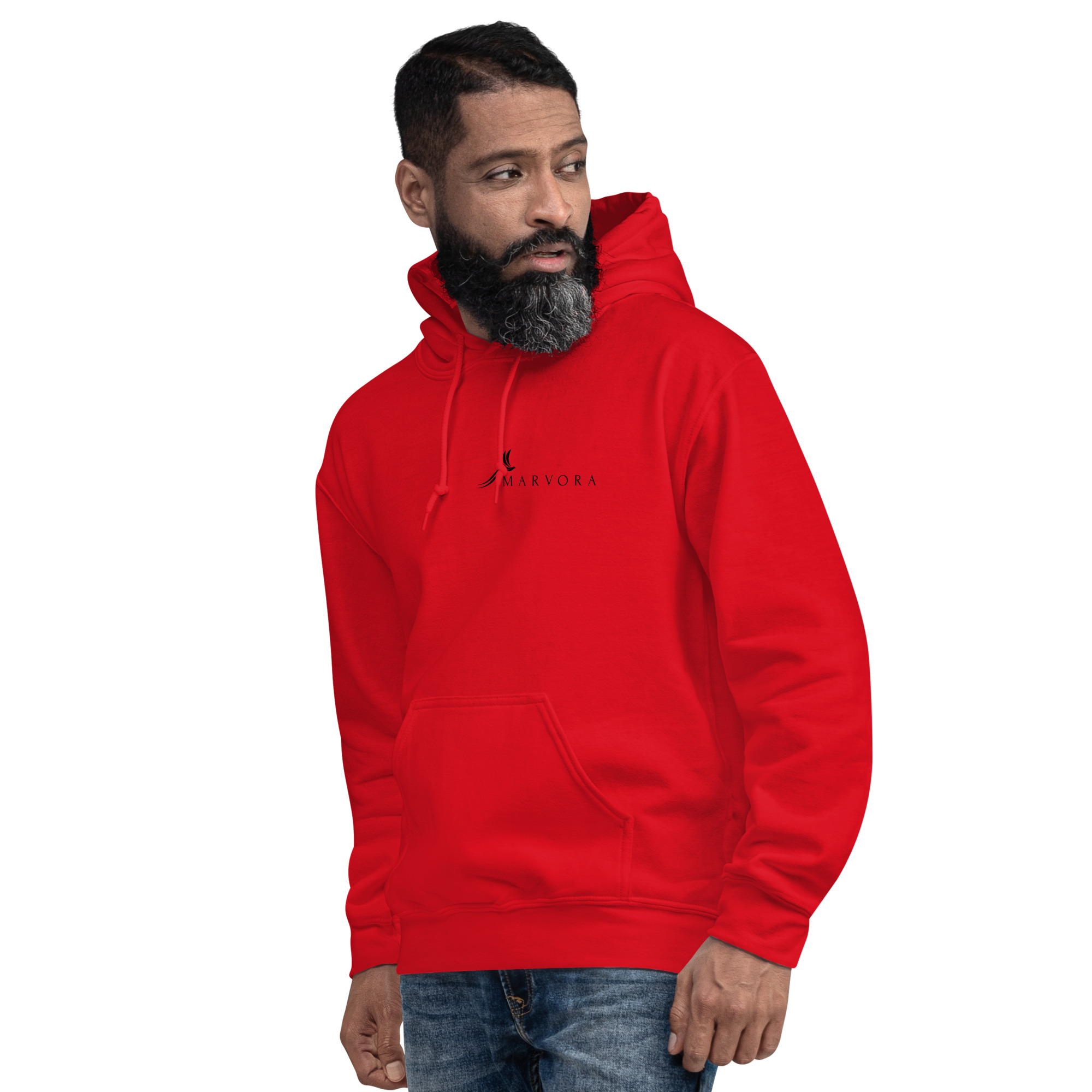 Essential Hoodie - Crimson Red - Imagen 2