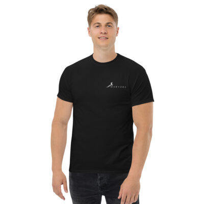 Everyday Black T-Shirt – White Logo